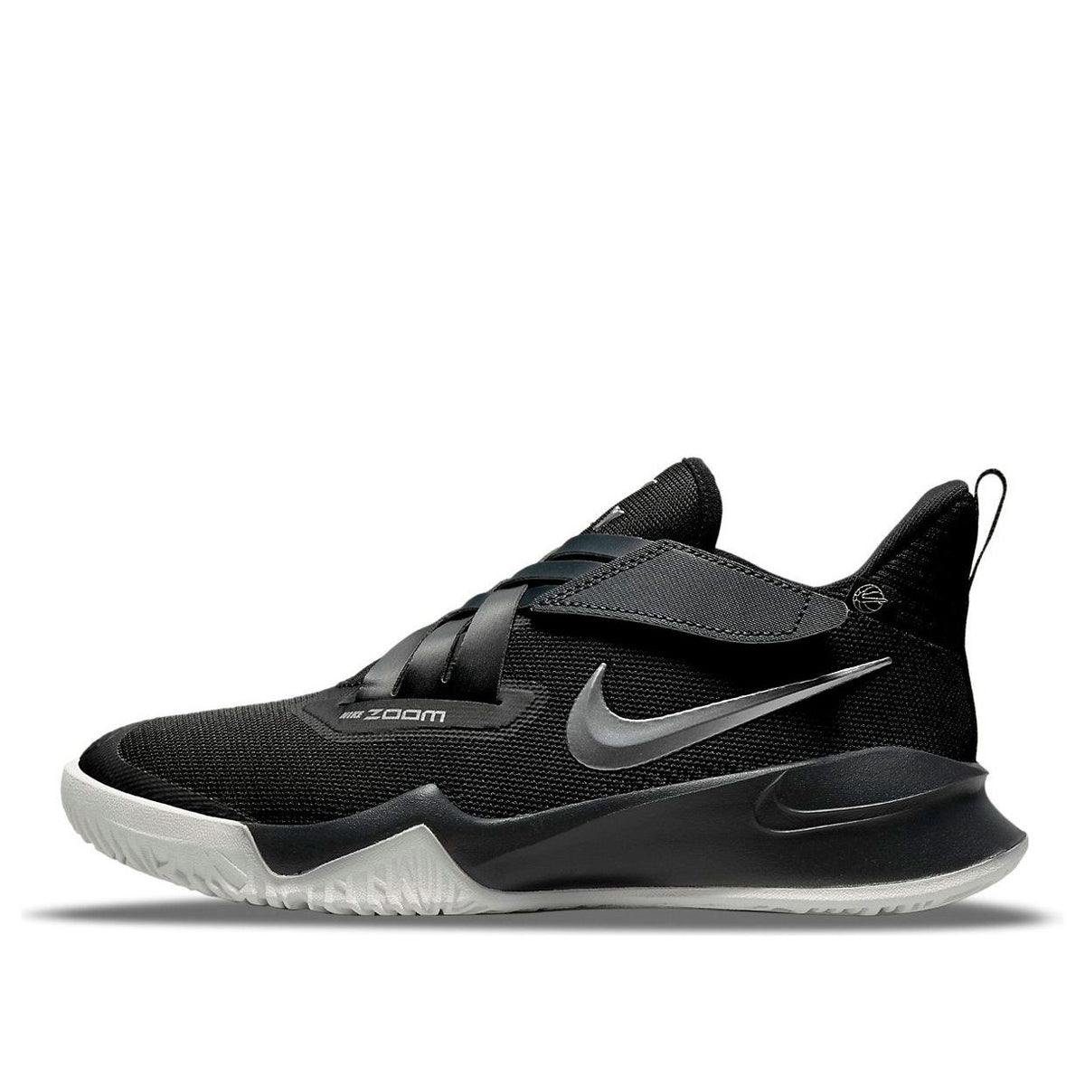 (GS) Nike Zoom Flight 2 'Black Metallic Silver' DB6708-002 - KICKS CREW