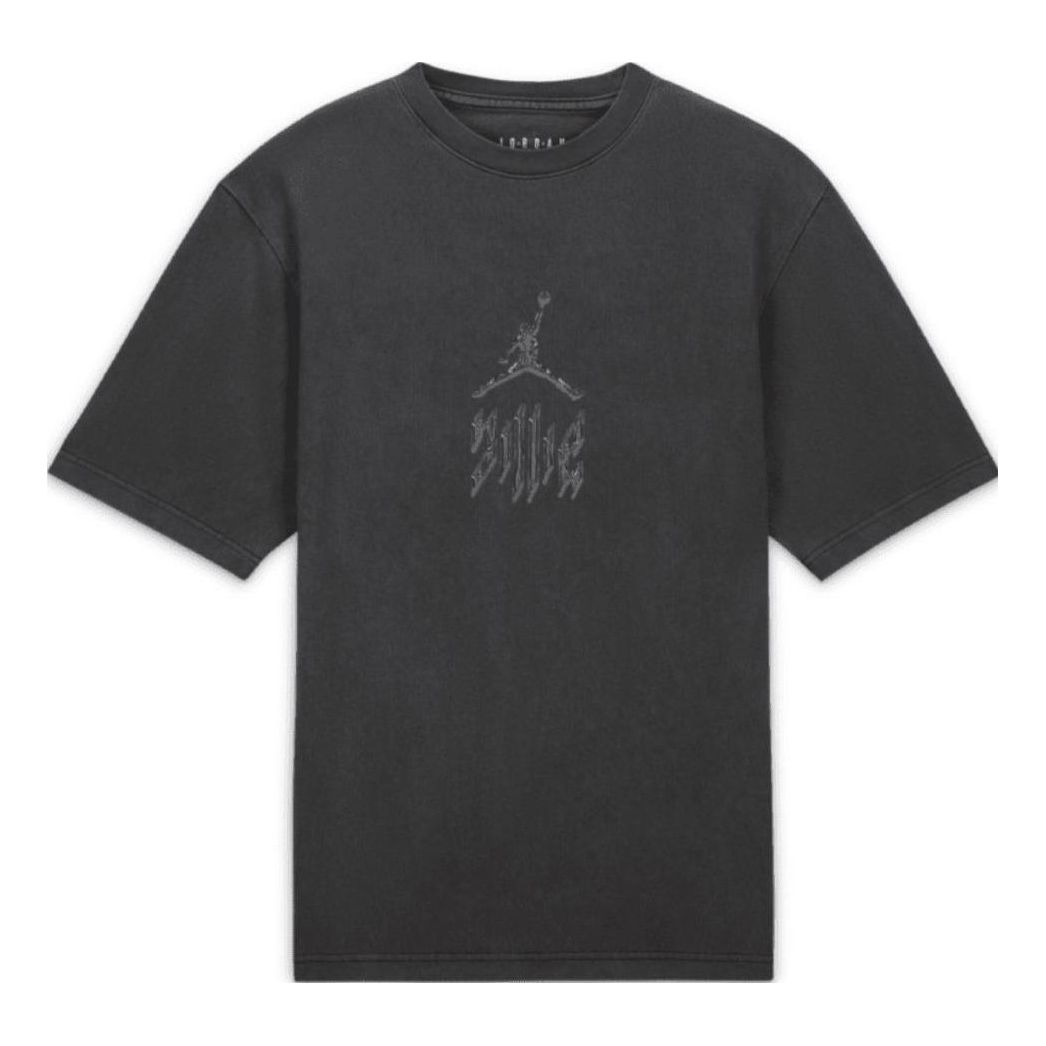 (WMNS) Jordan x Billie Eilish T-Shirt Asia Sizing 'Black' DV7360-010