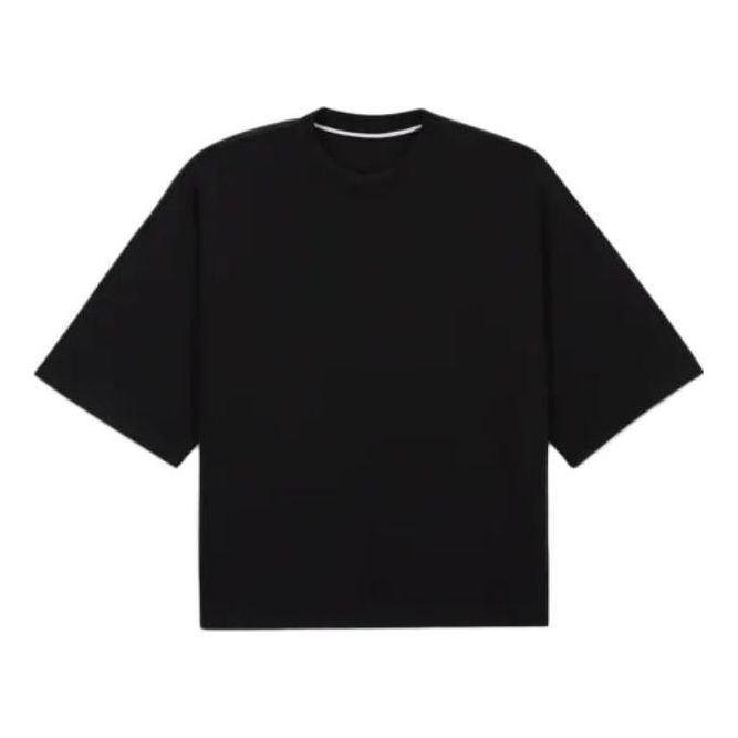 Nike Sportswear Tech Fleece Oversized Short-Sleeve Top 'Black' FB8166 ...