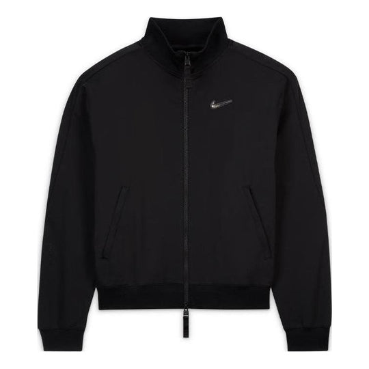 Nike x NOCTA Swarovski Crystals Swoosh Jacket Asia Sizing 'Black' DR2657-010