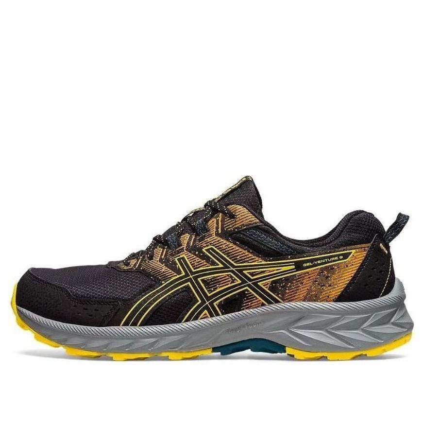 Asics Gel-Venture 9 'Black Yellow' 1011B486-004 - KICKS CREW