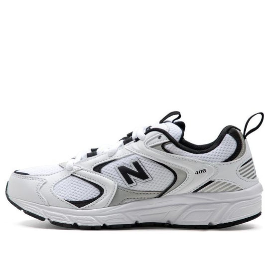 New Balance 408 Series Cozy Wear-resistant White Black ML408I-KICKS CREW