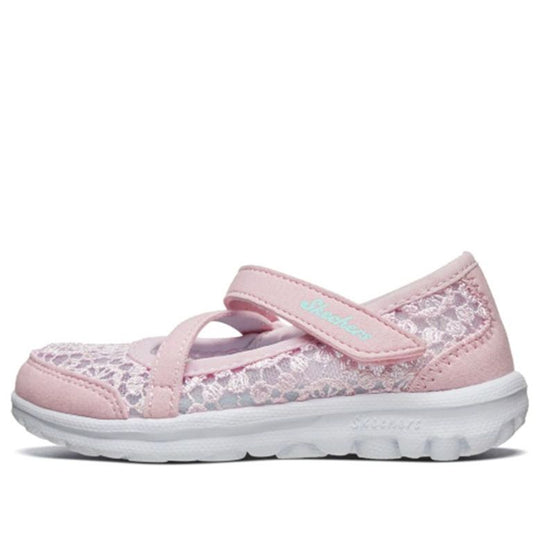 (PS) Skechers Go Walk 'Pink White' 81170N-PKAQ