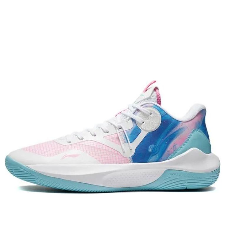 Li-Ning Sonic 9 Team Low 'White Prism Pink' ABPS023-1 - KICKS CREW