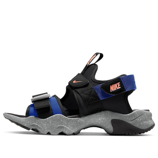(WMNS) Nike Canyon Sandal 'Black Hyper Blue' CV5515-003-KICKS CREW