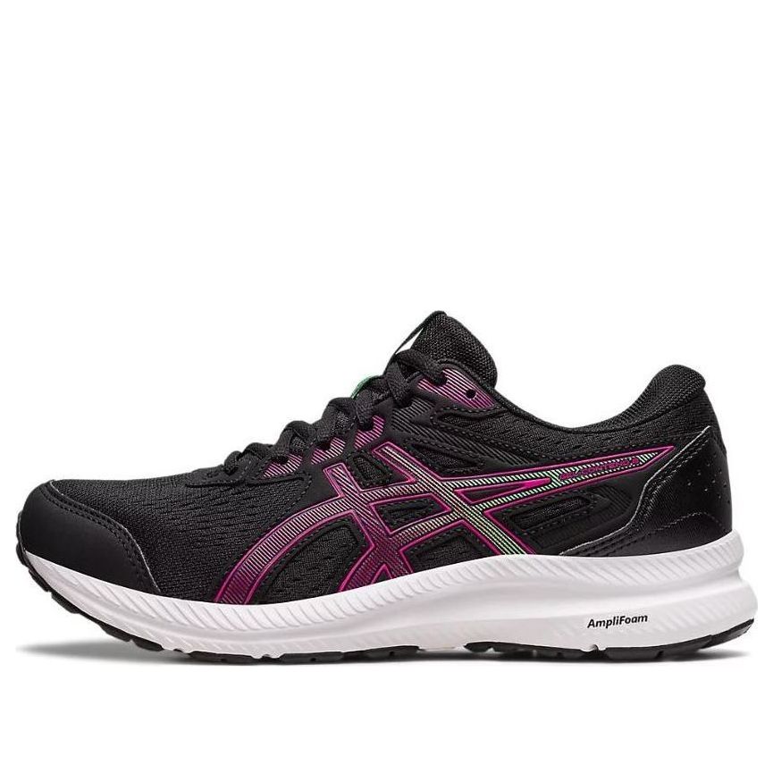 (WMNS) ASICS Gel Contend 8 Wide 'Black Pink Rave' 1012B319-008 - KICKS CREW