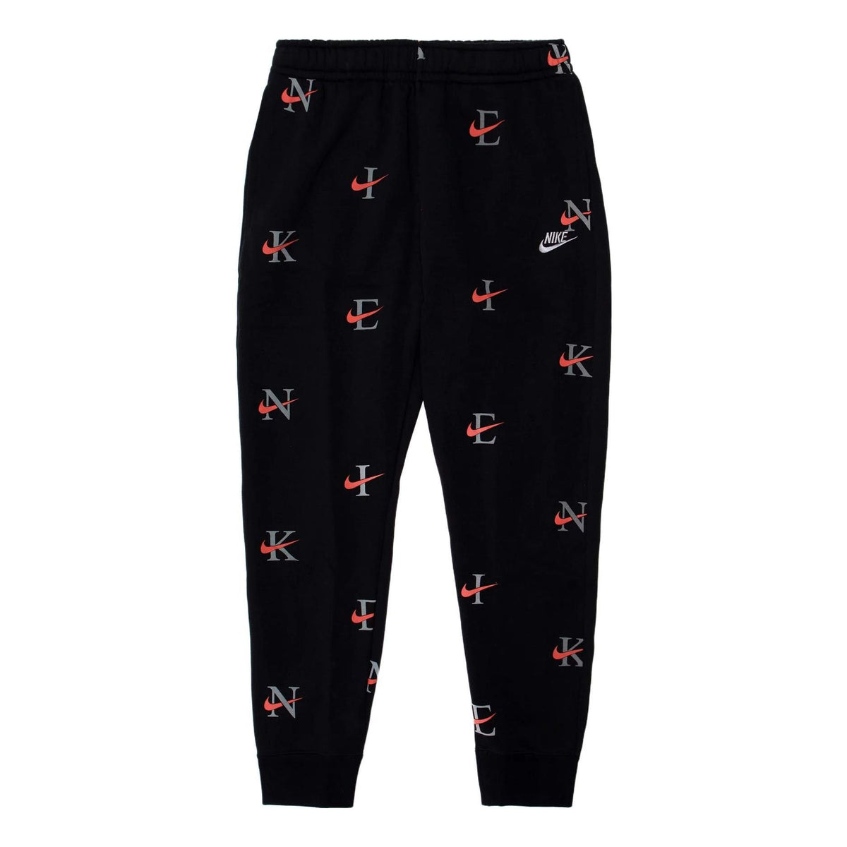 Nike NSW All-Over Print Club Fleece Joggers 'Black' DV9611-011 - KICKS CREW