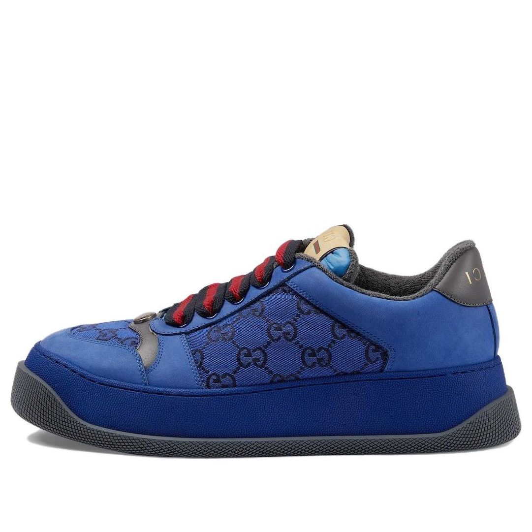 Gucci Screener GG Sneakers 'Blue Red' 750048-FAB4C-4246