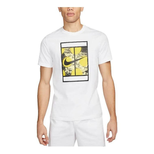 Nike Court Tennis T-Shirt 'White' FD0028-100