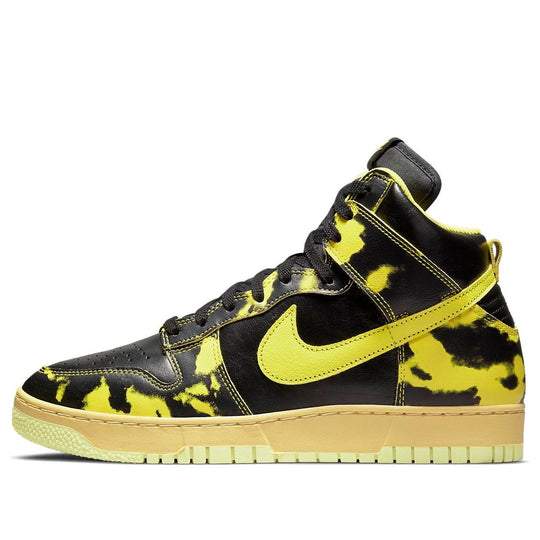 Nike Dunk High 1985 'Yellow Acid Wash' DD9404-001 - KICKS CREW