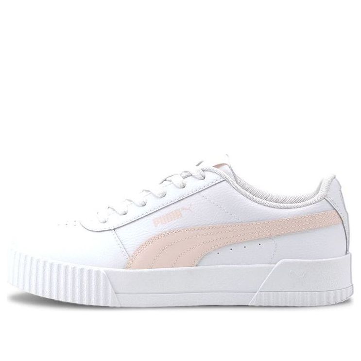 WMNS PUMA Carina Leather White Rose Water 370325 10