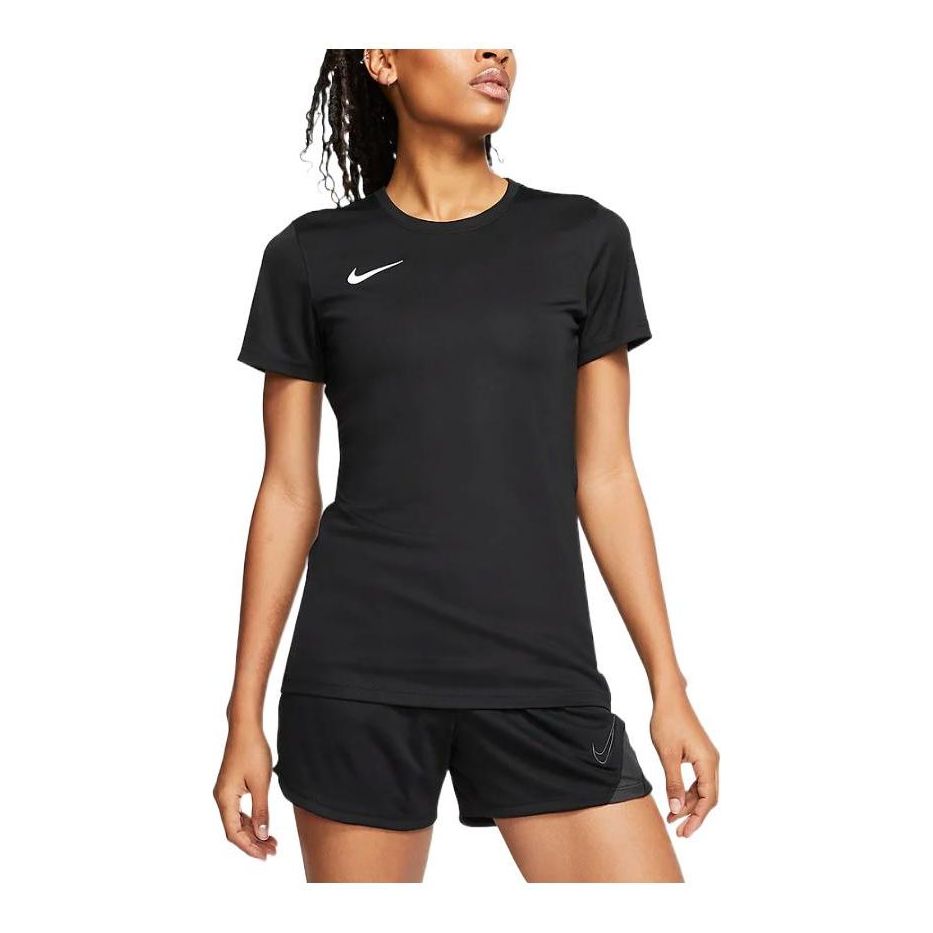 (WMNS) Nike Park VII SS Shirt 'Balck' BV6728-010 - KICKS CREW