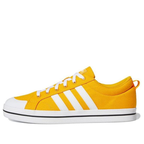 Adidas Neo Bravada Skateboarding Shoes 'Yellow' Canvas GY3734