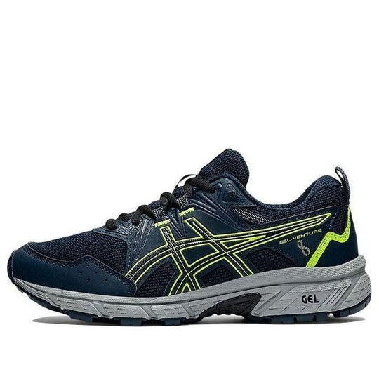 (GS) ASICS Gel-Venture 8 'French Blue Hazard Green' 1014A141-406 ...