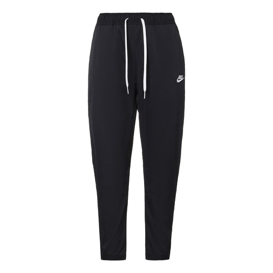 Nike Club Woven Tapered-Leg Trousers 'Black' DX0625-010 - KICKS CREW