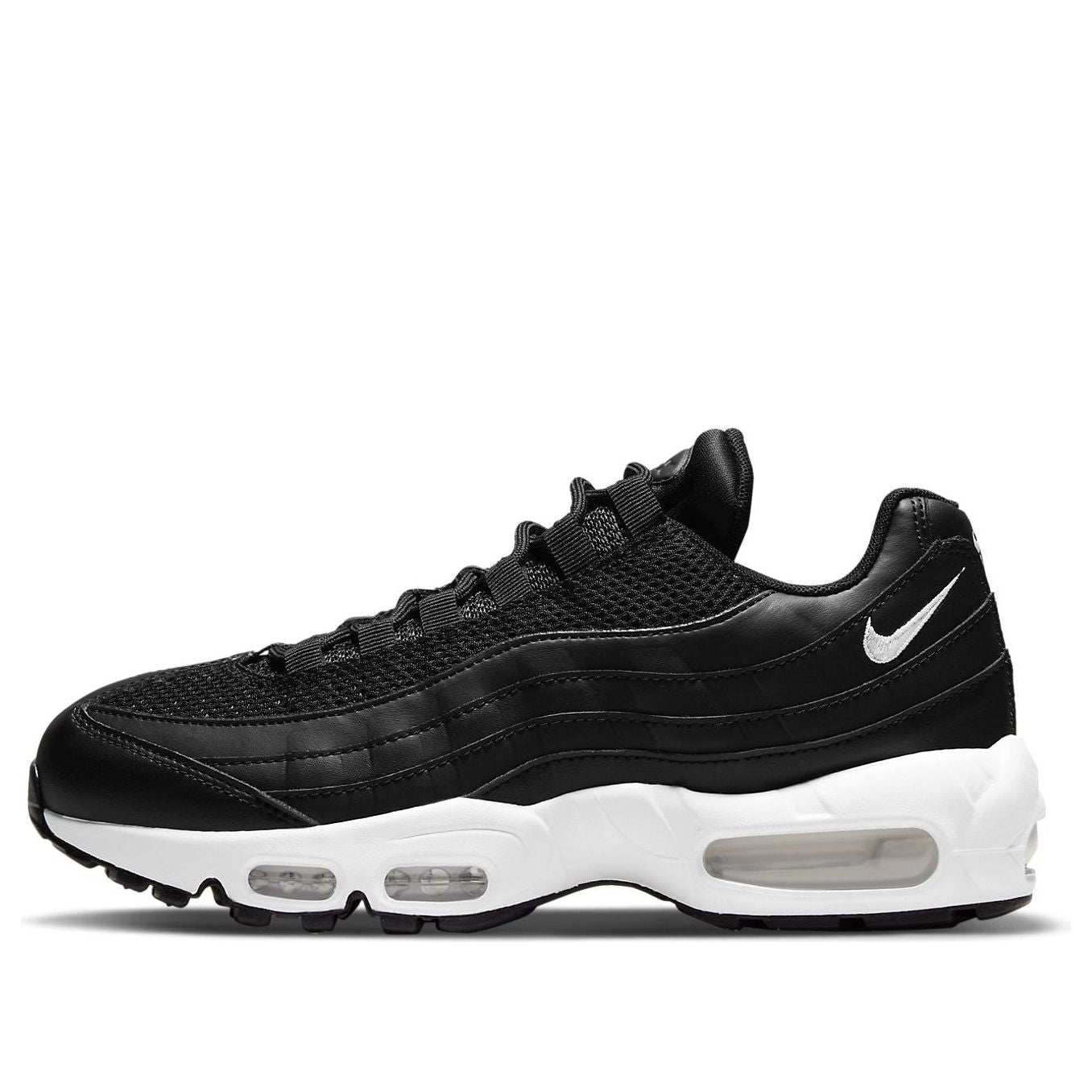 WMNS) Nike Air Max 95 Next Nature 'Black White' DH8015-001-KICKS CREW