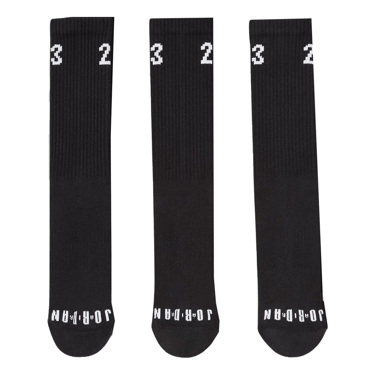 Air Jordan Essentials Crew Socks 'Black' DA5718-010 - KICKS CREW