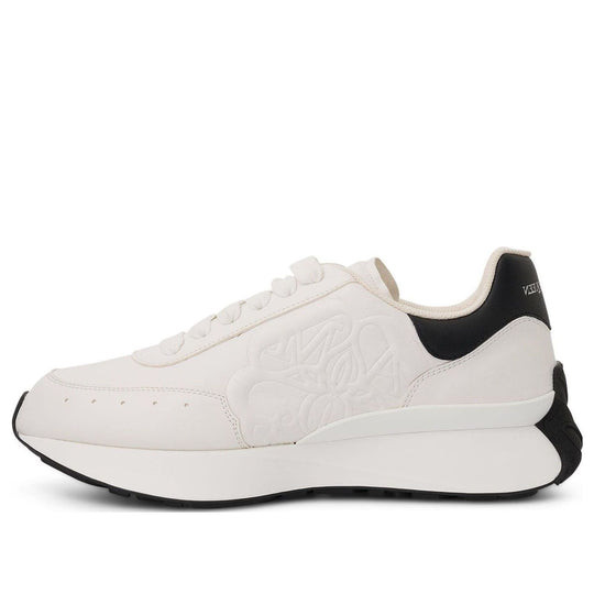 Alexander McQueen Sprint Runner 'Beige Black' 688548WIC939061