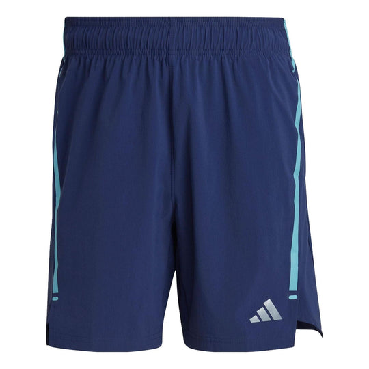 Adidas Workout Teach Not Preach Shorts 'Dark Blue' HS7504 - KICKS CREW