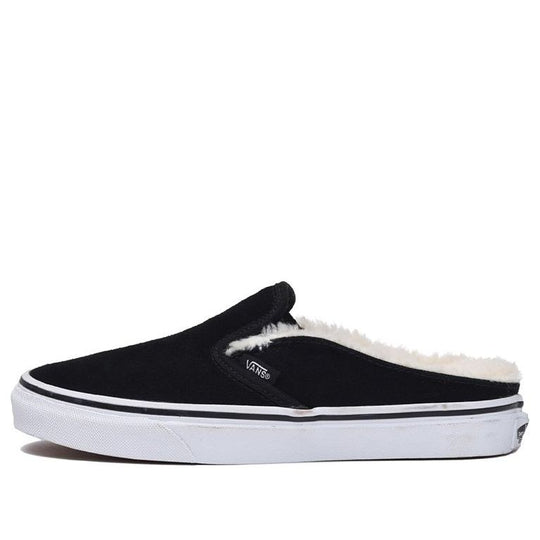 Vans classic fleece slip-on clearance sneaker