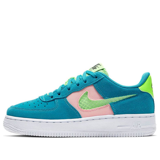 (GS) Nike Air Force 1 Low 'Transparent Blue Swoosh' CJ4093-300