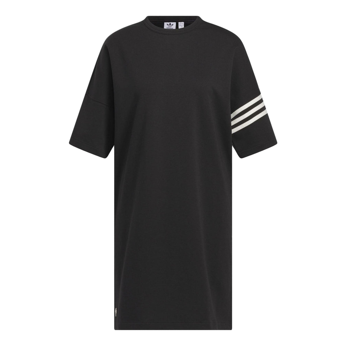 (WMNS) adidas Adicolor Neuclassics Tee Dress 'Black' IB7309 - KICKS CREW