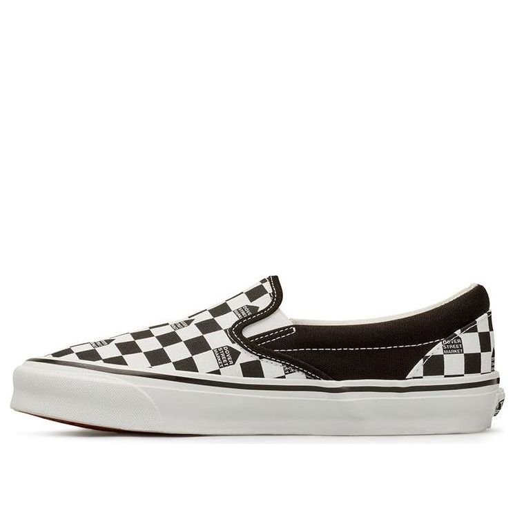 Vans Dover Street Market x OG Classic Slip-On LX 'Black White Checkerb ...