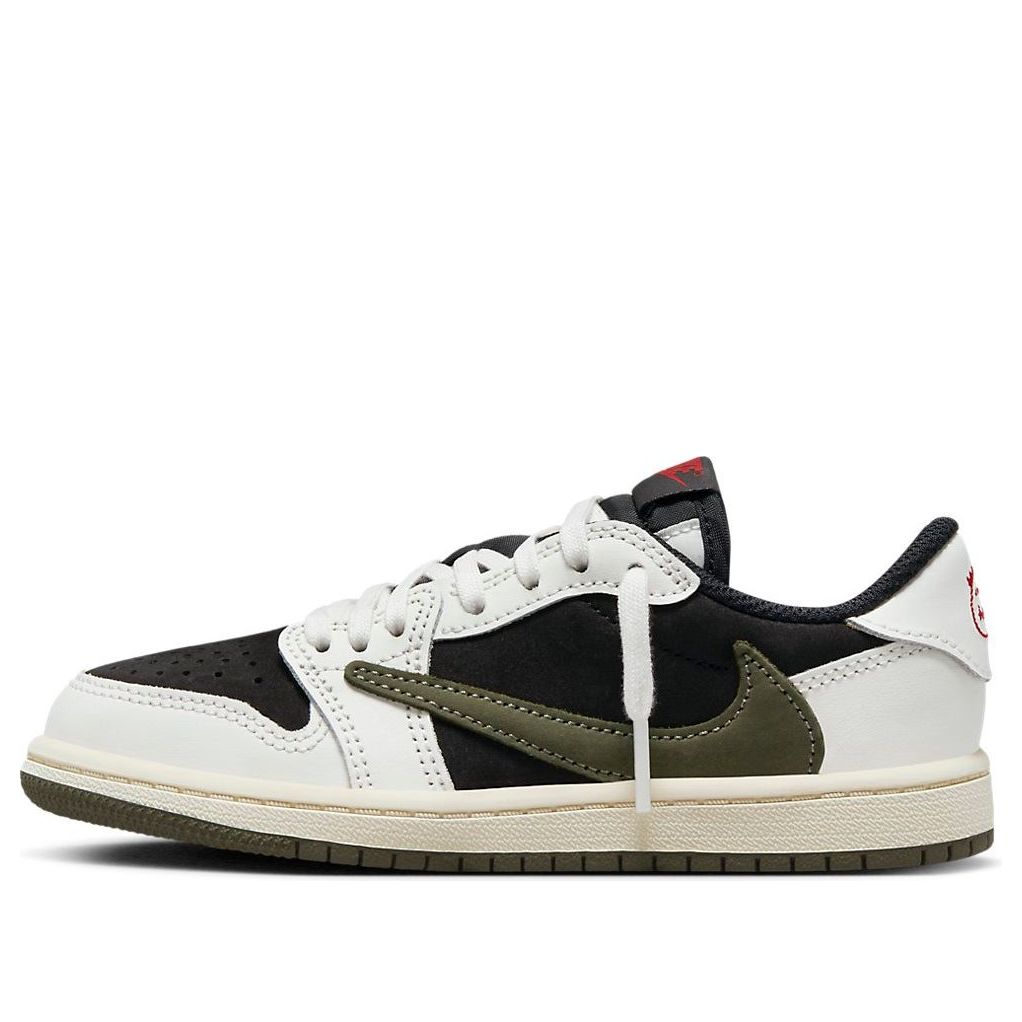 PS) Air Jordan 1 Retro Low OG SP 'Travis Scott Olive' DZ5909-106 