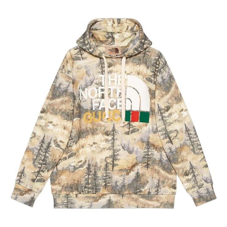 Gucci x The North Face Hoodie 'Forest Print' 672474-XJDS9-3229