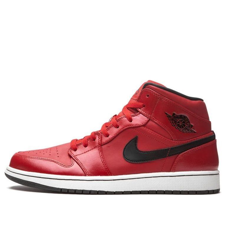 Air Jordan 1 Retro Mid 'Gym Red' 554724-602 - KICKS CREW