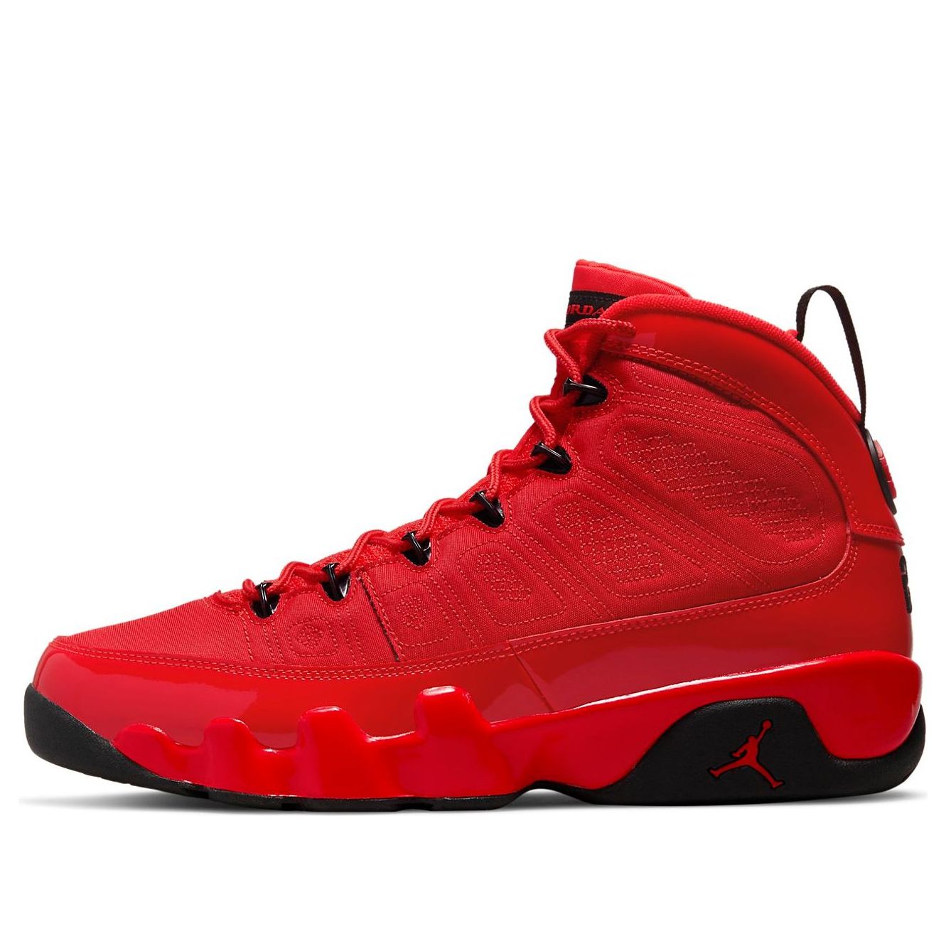 Black and store red jordan 9s