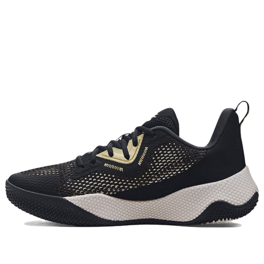 Under Armour Hovr Splash 3 'Black Metallic Gold' 3026899-002 - KICKS CREW