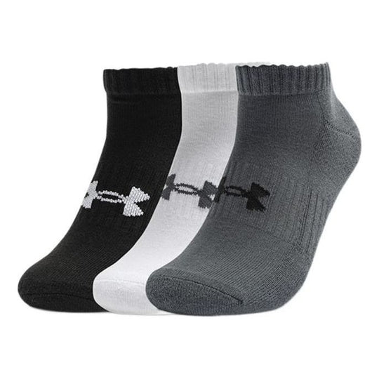 Under Armour Core No Show Socks (3 Pack) 'Multi-Color' 1363241-003 ...