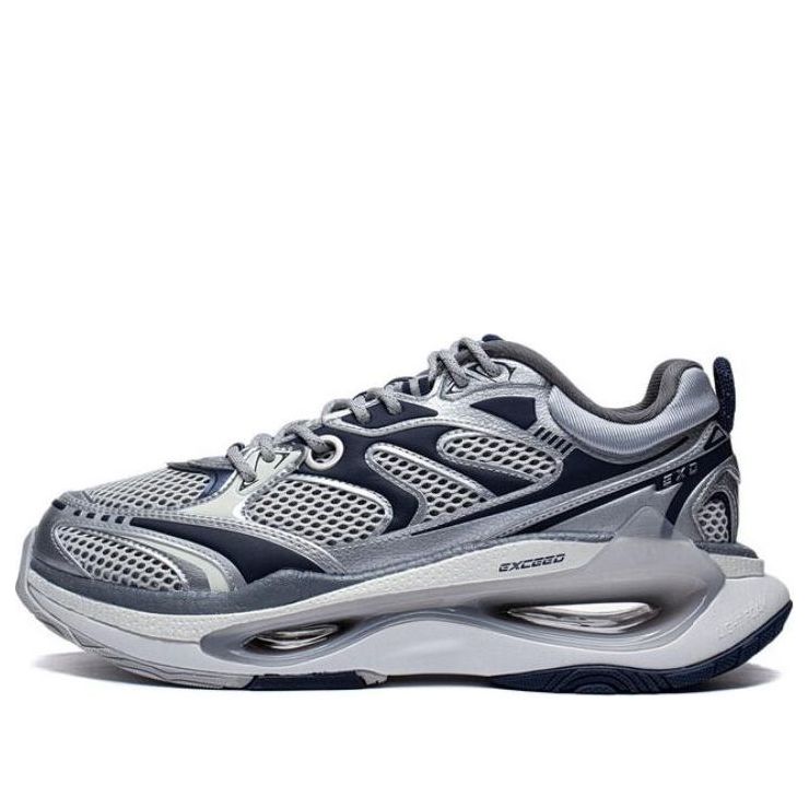 Li-Ning Exceed Infinity 3M 'Silver Grey Blue' AZGT003-1-KICKS CREW