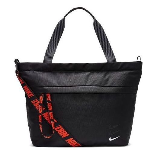 Nike Sportswear Essentials Tote 'Black Red' BA6142-010-KICKS CREW