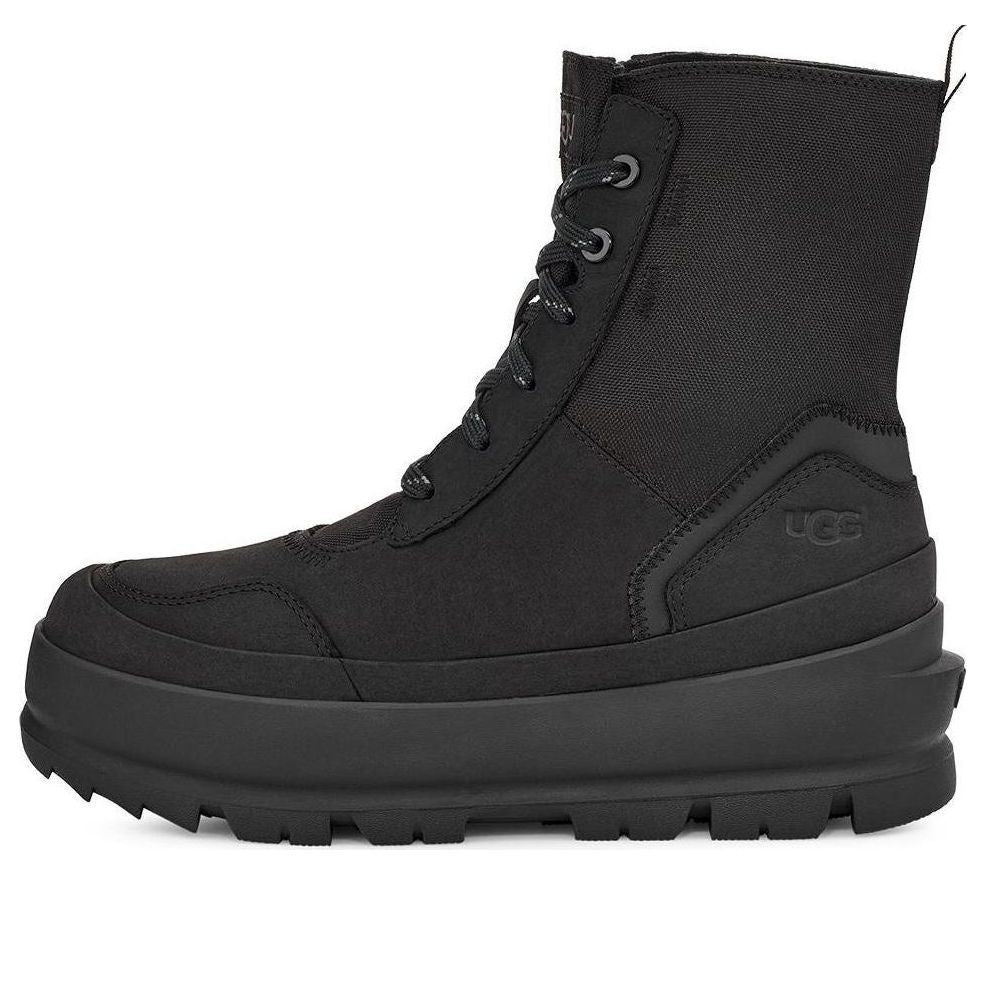 WMNS) UGG Lug Boot 'Black' 1143833-BLK-KICKS CREW