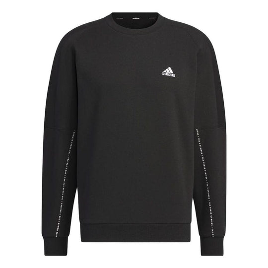 adidas Word Fleece Crew 'Black' IK7359 - KICKS CREW