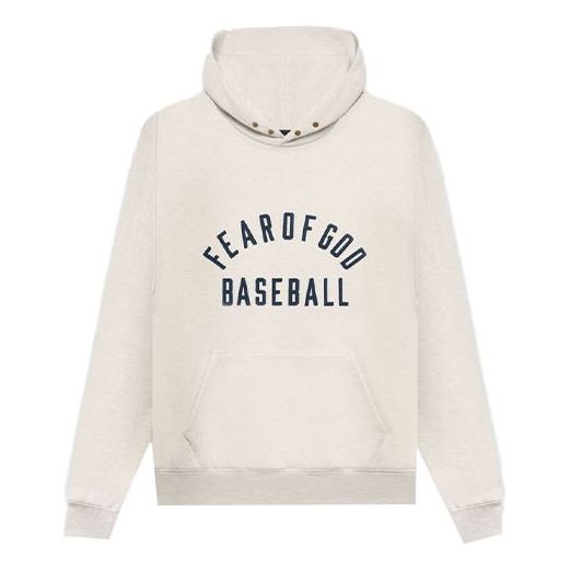 Fear of God Baseball Hoodie 'Cream Heather' FG50-046OFL-101