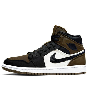 (WMNS) Air Jordan 1 Mid SE 'Olive Toe' DV0427-301