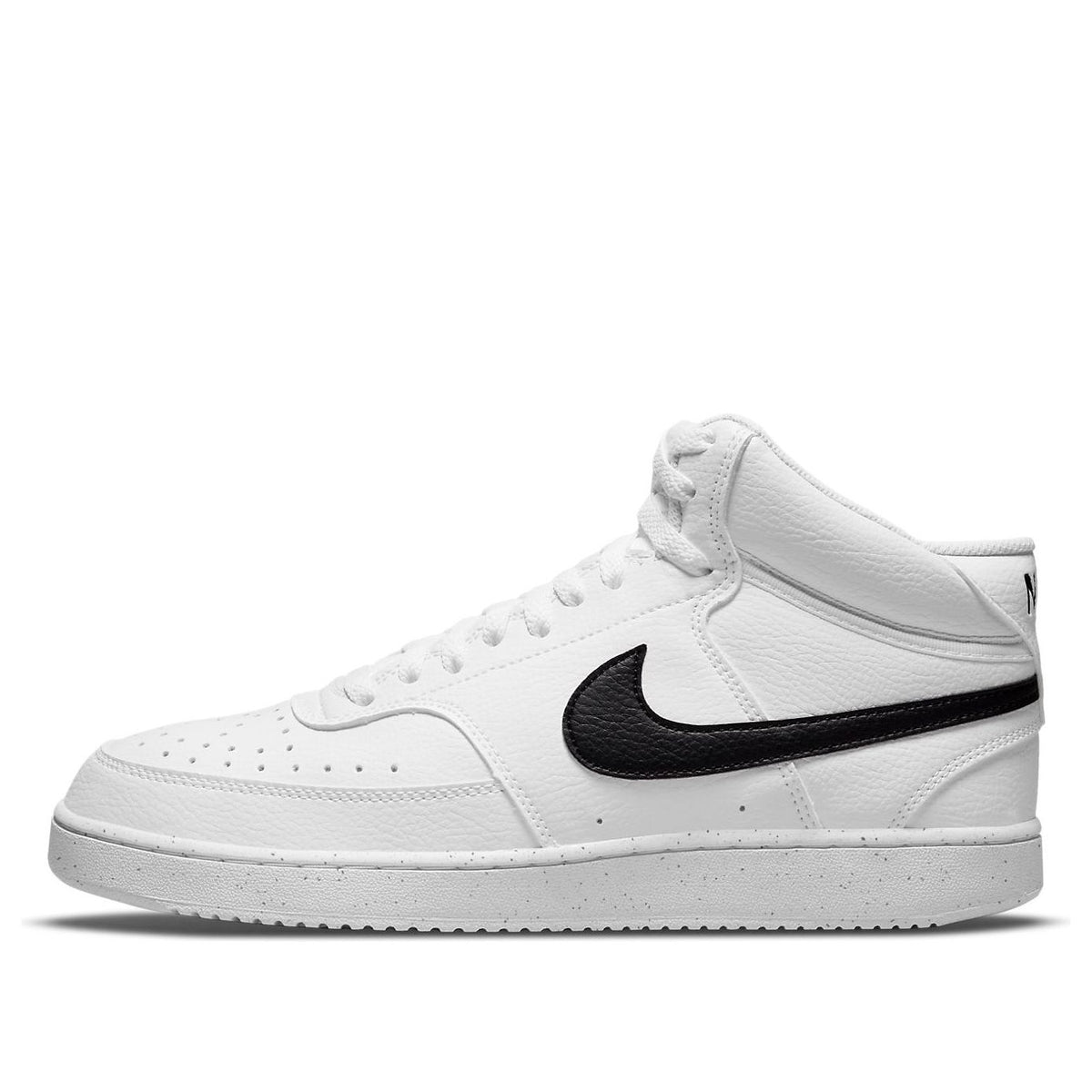 Nike Court Vision Mid Next Nature 'White Black' DN3577-101 - KICKS CREW