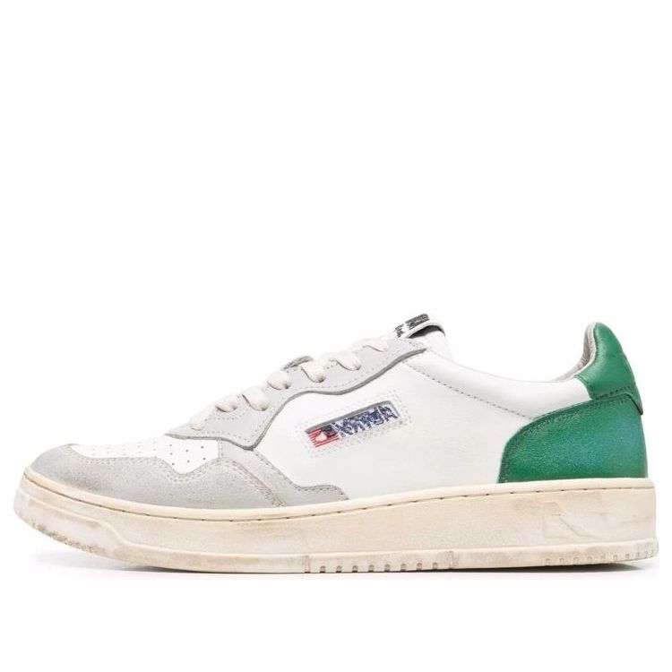 Autry Super Vintage Low 'White Grey Green' AVLM-SV02-KICKS CREW