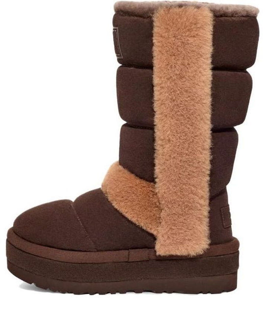 (WMNS) UGG Classic Chillapeak Tall Boot 'Burnt Cedar' 1145990-BCDR