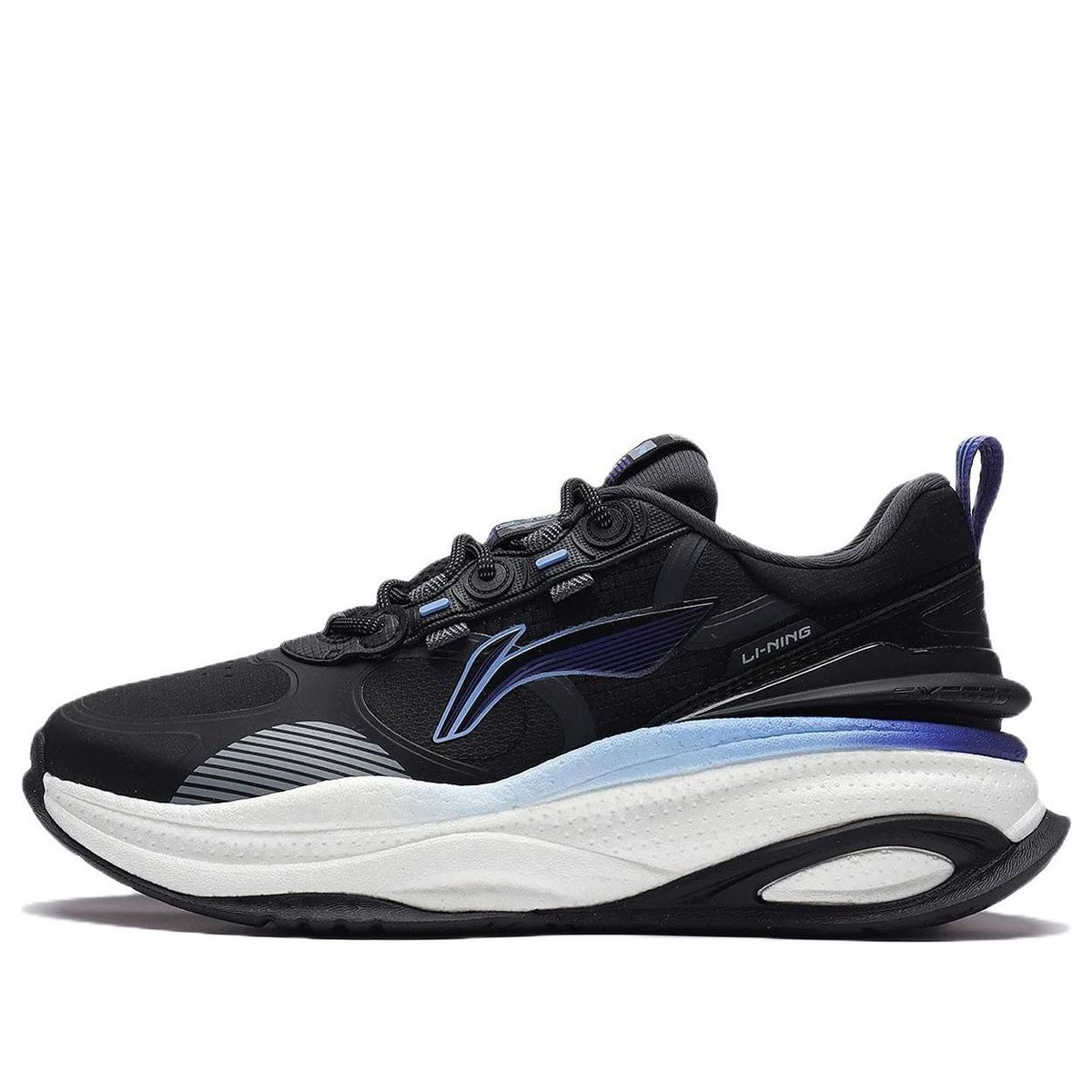 Li-Ning Exceed 5 'Black Blue' AGLS173-3-KICKS CREW