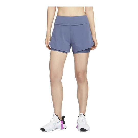 (WMNS) Nike Dri-FIT Bliss 2-in-1 'Purple' DX6023-491