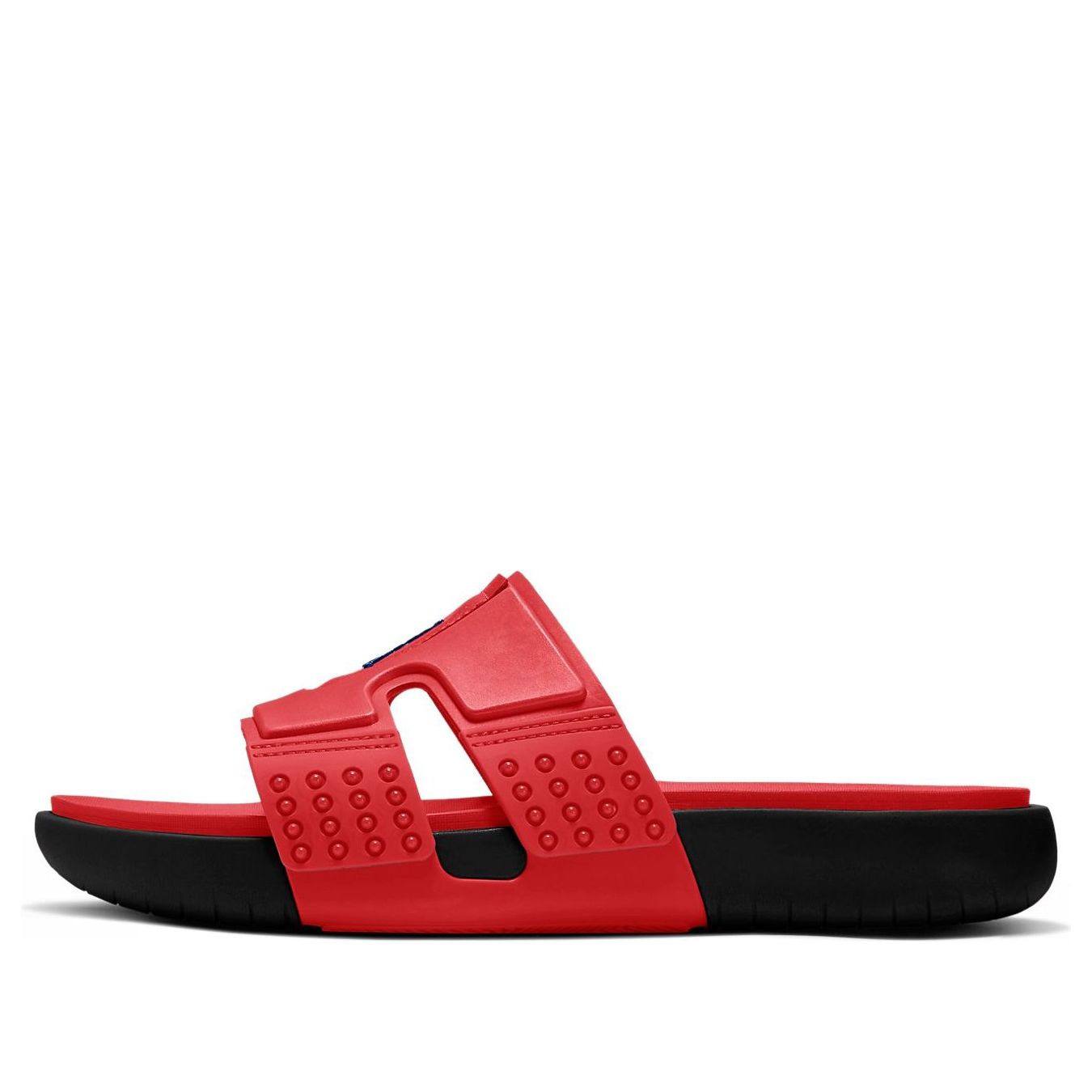 Red best sale jordan slippers