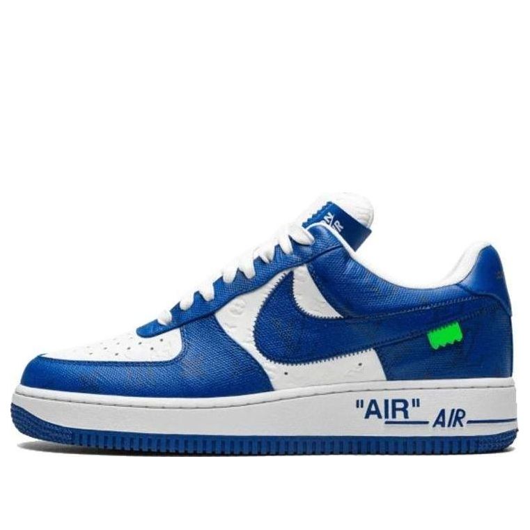 Nike Air Force 1 Low by Virgil Abloh x LOUIS VUITTON LV Bluewhite 1A9VAO