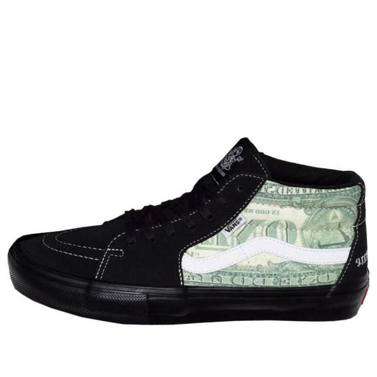 Vans Supreme x Skate Grosso Mid 'Dollar Bill - Black' VN0A5FCGBMA