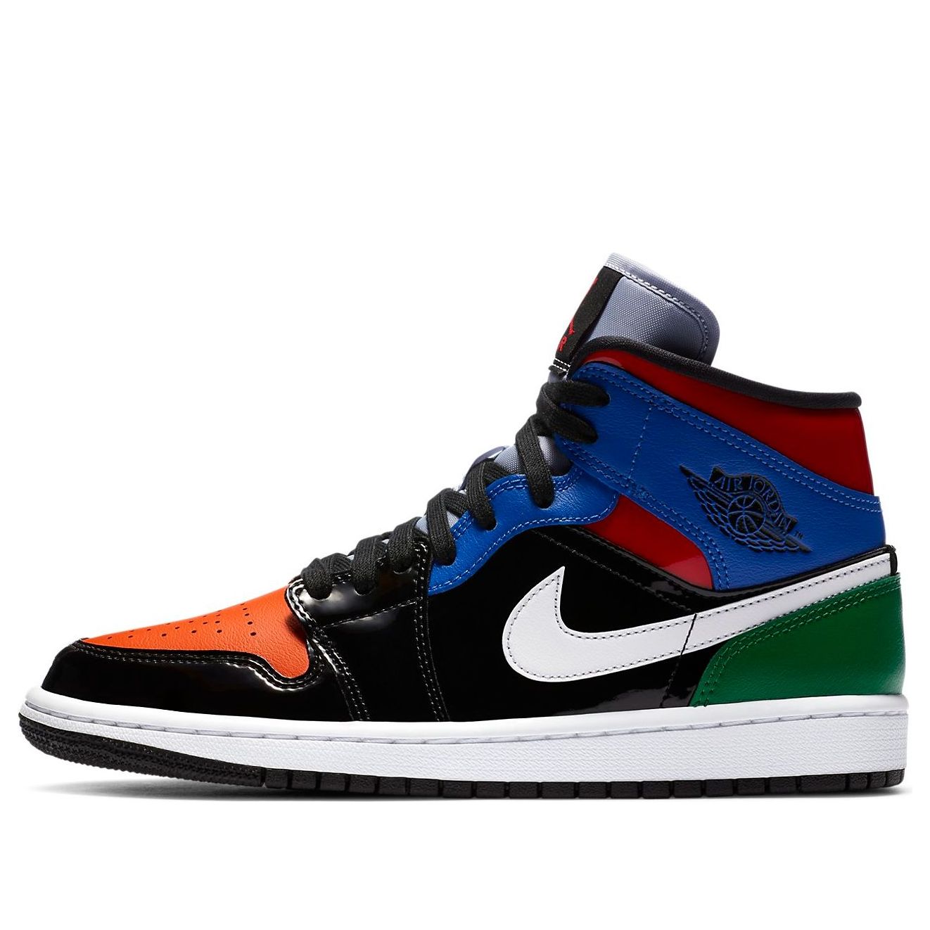 WMNS) Air Jordan 1 Mid SE 'Multi Patent' CV5276-001 - KICKS CREW