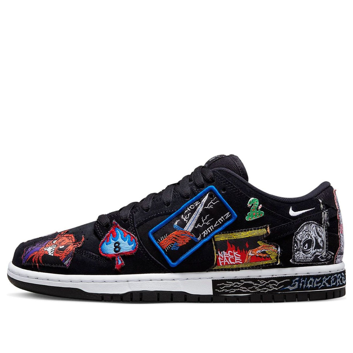 Nike Neckface x Dunk Low Pro SB 'Black' DQ4488-001-KICKS CREW