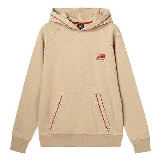 New Balance Athletics LNY French Terry Hoodie 'Khaki' AMT31570-BNN